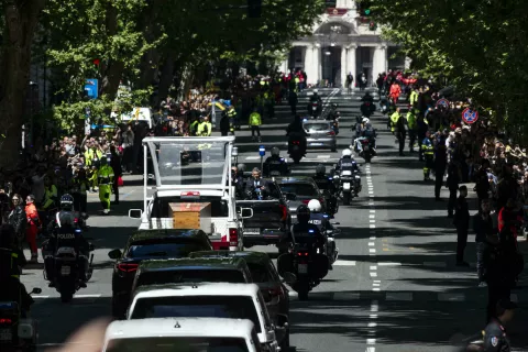 Vatikan.Pogreb papeža Frančiška. / Foto: Ansa/sta