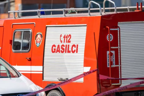 Simbolična fotografija gasilci PGD Radovljica / Foto: Nik Bertoncelj