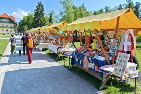 Sejem domače in umetnostne obrti je Arboretum gostil v času prazničnega tedna. / Foto: Alenka Brun