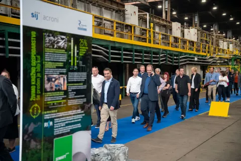 Prenovljena linija CRNO SIJ Acroni / Foto: Nik Bertoncelj