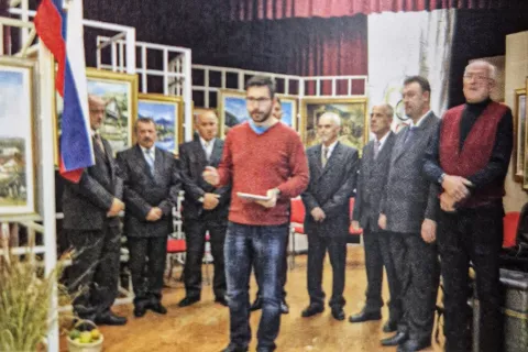 Razstava slikarjev in vezilj je popestrila dneve med 18. in 22. novembrom 2016. / Foto: Arhiv Avtorice