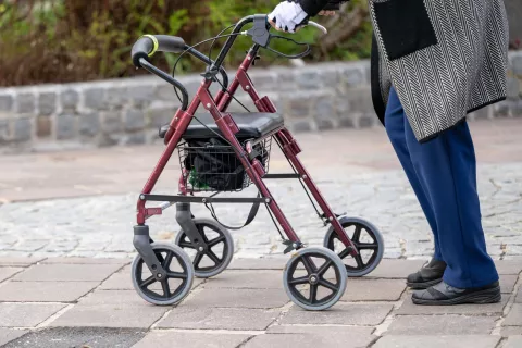 S 1. julijem bodo upravičenci po zakonu o dolgotrajni oskrbi lahko začeli uporabljati dolgotrajno oskrbo na domu in tudi e-oskrbo ter storitve za krepitev in ohranjanje samostojnosti. / Foto: Nik Bertoncelj