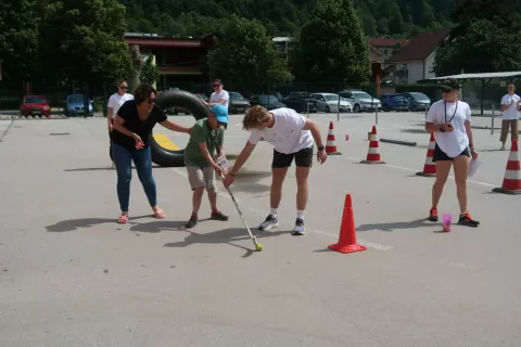 Na Zgornjem Gorenjskem je kar nekaj možnosti tudi za prostočasne aktivnosti oseb s posebnimi potrebami. Jutri, 24. maja, bo na Jesenicah znova potekal Gibatlon. / Foto: Arhiv Društva Lepa Si