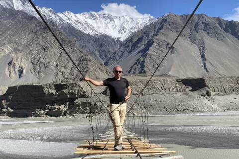 Ciril Alič na potovanju po Pakistanu / Foto: osebni arhiv