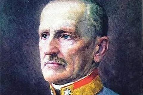 Jožef Tomše plemeniti Savski dol, slovenski častnik, avstro-ogrski podmaršal. / Foto: Wikipedija