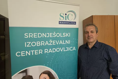 Damjan Mašič, ravnatelj Srednješolskega izobraževalnega centra Radovljica / Foto: Marjana Ahačič