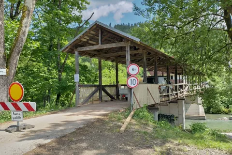 Obnovljen most v Žabji vasi / Foto: Jure Ferlan