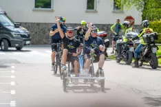 Dobrodelna akcija Deželak junak 2025 MojstranaEkipa Deželak junak - Miha Deželak in Matic Herceg / Foto: Nik Bertoncelj