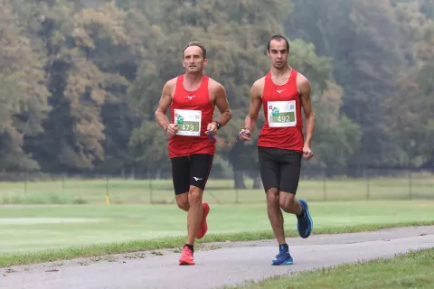 Triglav tek september 2024 rekreativci rekreacija narava tekači / Foto: Gorazd Kavčič