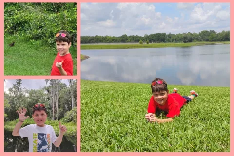 Matic Žontar se dva tedna po prejemu zdravila odlično počuti. / Foto: Facebook Društva Viljem Julijan