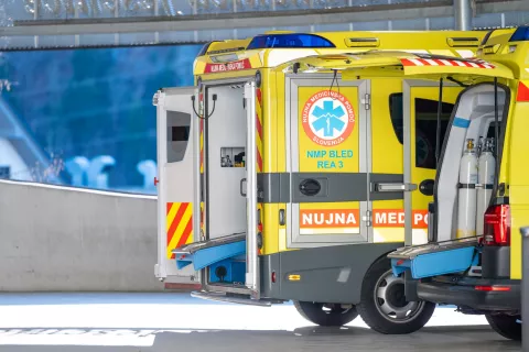 Urgentni center Splošna bolnišnica Jesenice / Foto: Nik Bertoncelj