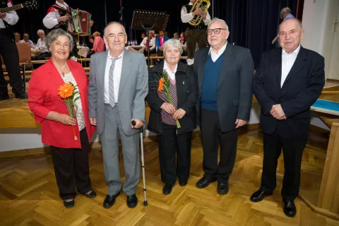 Srečanje upokojencev Društva upokojencev Šenčur 2025 / Foto: Primož Pičulin