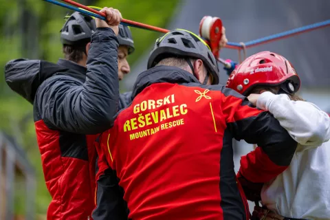 Simbolična fotografija Gorska reševalna služba GRS / Foto: Nik Bertoncelj
