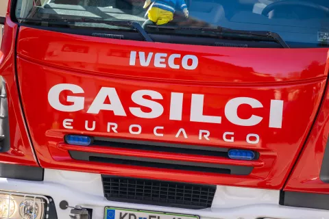 Simbolična fotografija gasilci / Foto: Nik Bertoncelj
