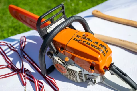 Sprejem Ažbe Jovanovič evropski prvak Zaloše Radovljica / Foto: Nik Bertoncelj