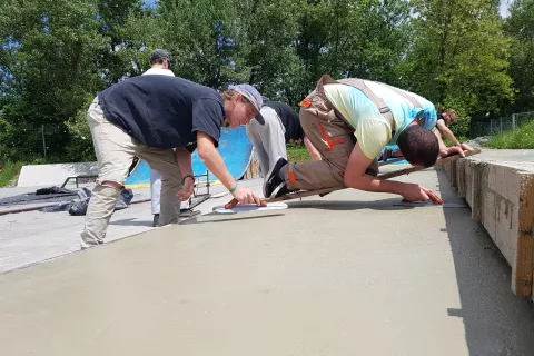 Park so v preteklosti že večkrat prenovili kar člani društva EZ3X, zdaj pa se je celovite prenove lotila Občina Domžale. / Foto: arhiv društva EZ3X