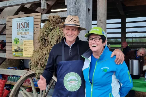 Cvetka Židan Valjavec, predsednica TD Pirniče / Foto: Klara Mrak