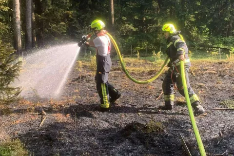 Na intervenciji je sodelovalo približno 90 gasilcev. / Foto: Arhiv Pgd Smlednik 