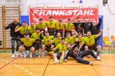 Kvalifikacijska tema za uvrstitev v ligo NLB med RK FRANKSTAHL RADOVLJICA : RD KOPER / Foto: Primož Pičulin