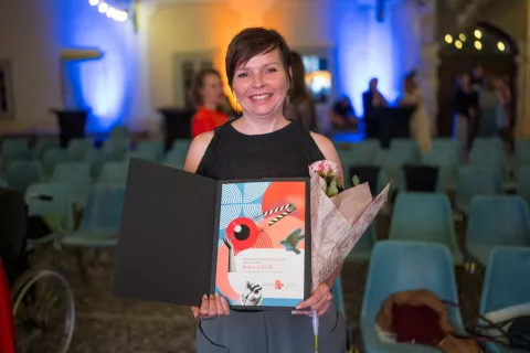 Otvoritev 5. festivala Krafft v Kranju, Vesna Slapar / Foto: Primož Pičulin