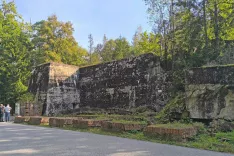 Volčji brlog - zgradba, v kateri je bil izveden poskus atentata na Hitlerja. / Foto: Slavko Zupanc