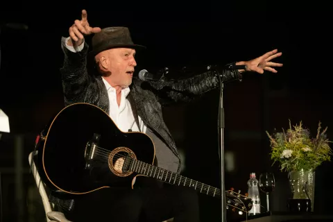 Vlado Kreslin bo imel / Foto: Peter Košenina