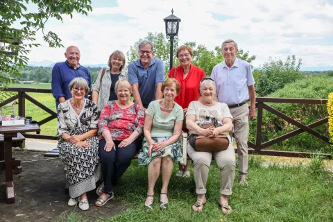 srečanje sošolcev 50 let tekstilne šole / Foto: Tina Dokl