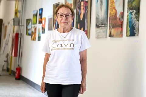 Borjana Varja Koželj državno priznanje za prostovoljstvo / Foto: Tina Dokl