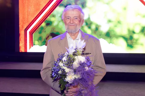 Vladimir Bertoncelj, častni občan Občine Medvode / Foto: Peter Košenina