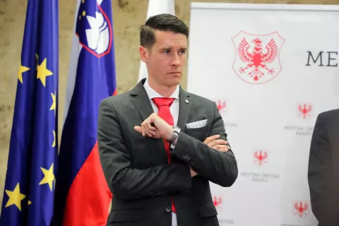 Janez Černe tudi uradno ni več podžupan v Kranju. / Foto: Tina Dokl