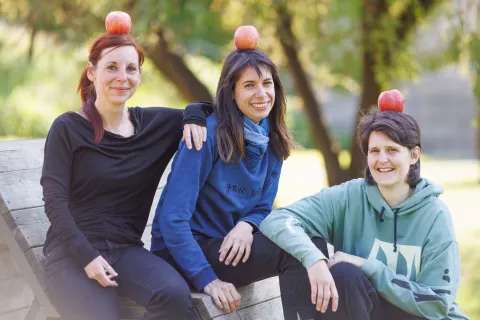 Maja Klara in Zarja / Foto: Matej Povše