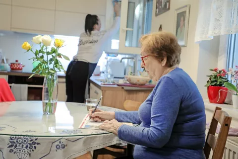 Pri pomoči na domu so se srečali s številnimi novimi izzivi. Slika je simbolična. / Foto: Tina Dokl / Foto: 