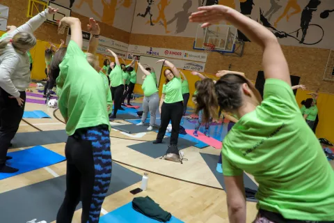 4. ženski dan ženske na enem mestu prejmejo od vadbe, predavanj, razvajanja in kulinarike champ Kranj / Foto: Tina Dokl