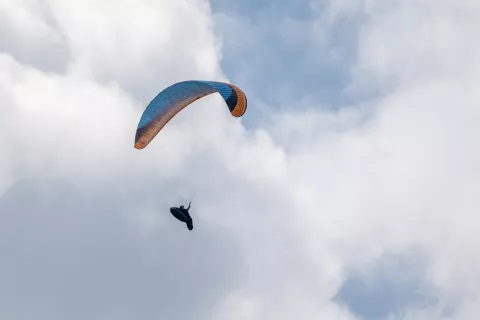 Simbolična fotografija Jadralni padalec / Foto: Nik Bertoncelj