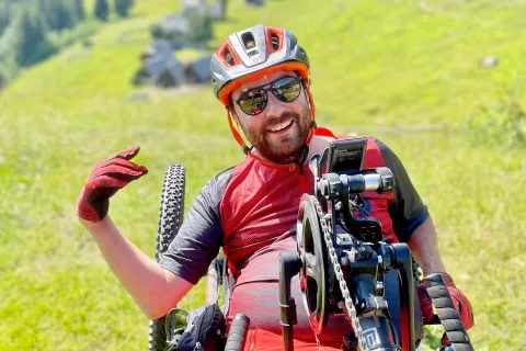 Ninu Batagelju je skok v vodo za vedno spremenil življenje. / Foto: arhiv Nina Batagelja