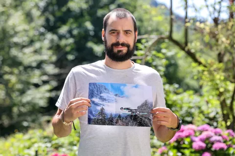 Borut Živulovič fotograf / Foto: Tina Dokl