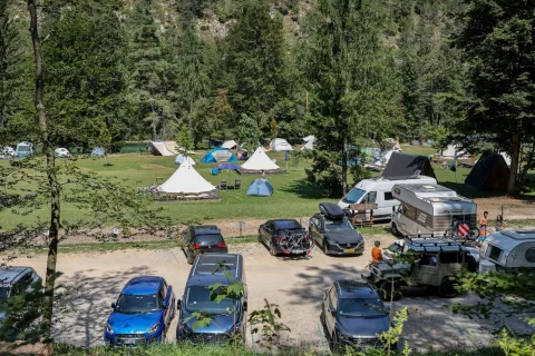 Eco River Camp Globoko občina Radovljica / Foto: Tina Dokl