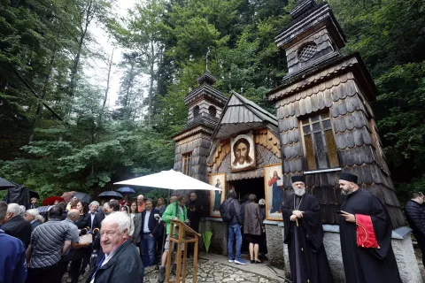 Spominska slovesnost pri Ruski kapelici / Foto: Borut Živulović/ Bobo