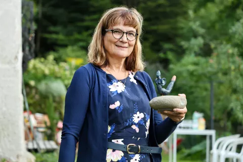 finale Kresníce 2024 Alenka Jensterle Doležal prejemnica Kresníce / Foto: Tina Dokl