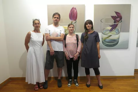 Saša Bučan, Oliver Pilić, Louise Winter in Nina Koželj / Foto: Igor Kavčič