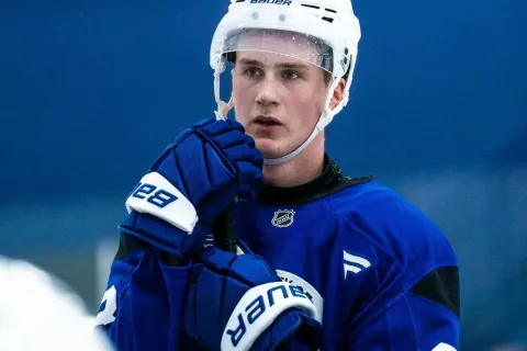 Tinus Luc Koblar / Foto: Arhiv Toronto Maple Leafs