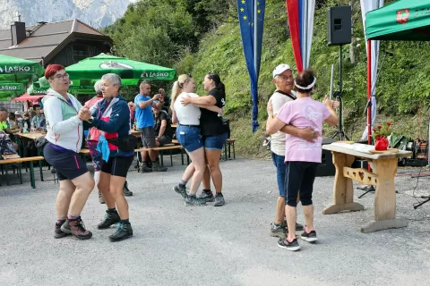EU ples brez meja prelaz Stari Ljubelj / Foto: Tina Dokl