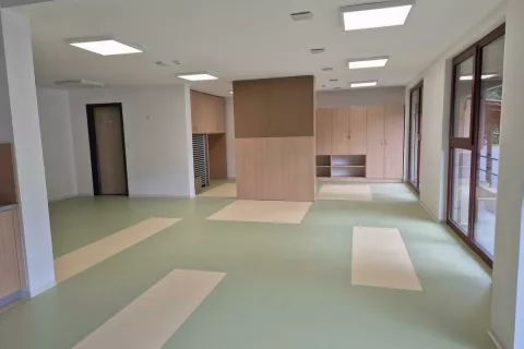 Prenovljene prostore bodo v vrtcu začeli uporabljati s prvim septembrom. / Foto: Arhiv Občine