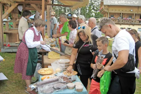 Majerski smenj so na Soriški planini letos organizirali prvič. / Foto: 