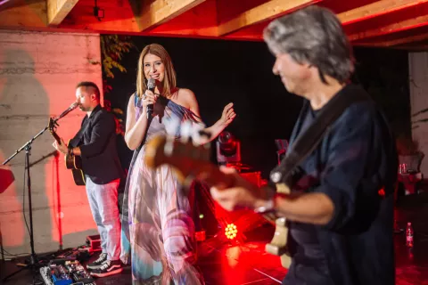 Koncert Eve Boto na Gradu Dvor v Preddvoru / Foto: Primož Pičulin