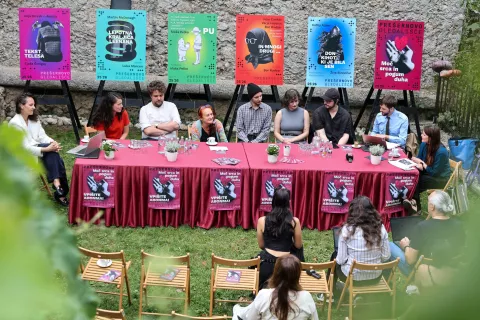 novinarska Prešernovo gledališče Kranj pred sezono 25 26 / Foto: Tina Dokl