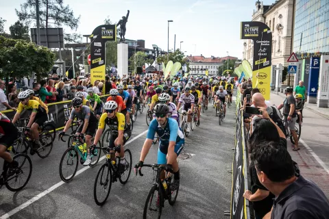 Competition day of L'Etape Slovenia 2023 by Tour de France, on September 3, 2023 in Kranj, Slovenia. Photo by Vid Ponikvar / Sportida / Foto: Vid Ponikar / Sportida
