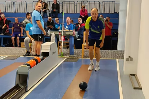 Na domačem kegljišču se je z drugim mestom izkazal tudi Marjan Žalar. / Foto: A.Ž.