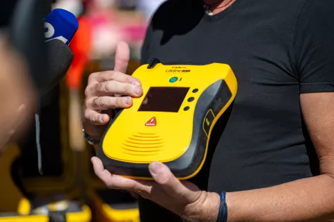 Enota prvih posredovalcev predstavlja pomemben dodatek obstoječemu sistemu nujne pomoči. Fotografija je simbolična. / Foto: Nik Bertoncelj