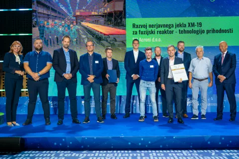 DAN INOVATIVNOSTI 2025 v Kongresnem centru Brdo pri Kranju. / Foto: Primož Pičulin